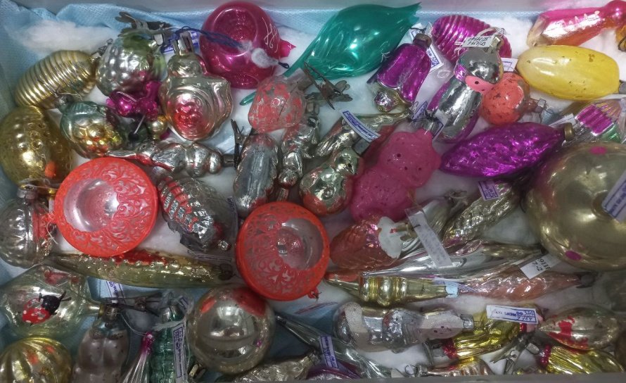 Елочная игрушка эпохи Советского Союза